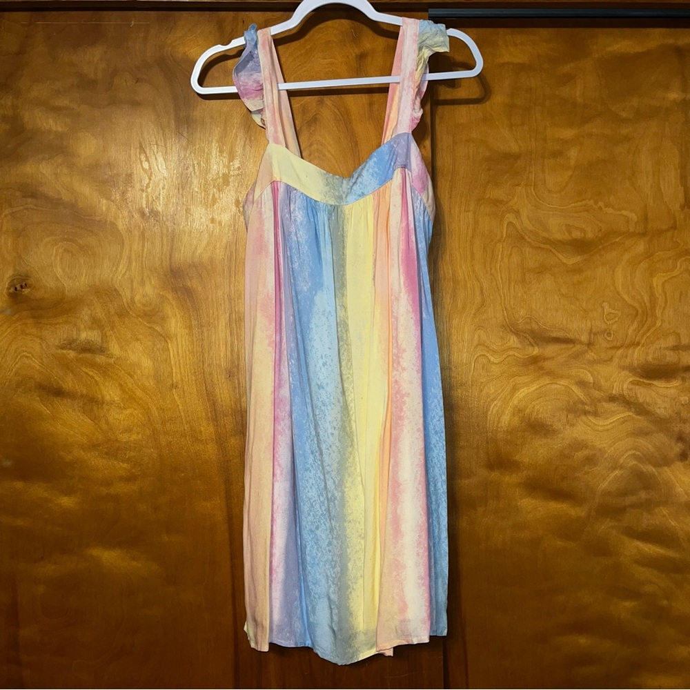 Emily Wonder Pastel Colored Sleeveless Dress
